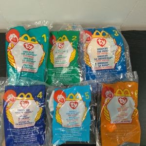 2 for $20 - Mc Donald's TY Beanie Babies 1-6